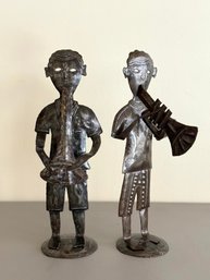 Figural Metal Jazz Musicians - Haiti