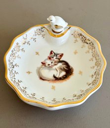 Antique French Porcelain Warming Dish
