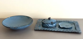 Deborah Radoff Signed Pottery Pieces