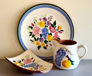 (3) Pieces Of Stangl Pottery