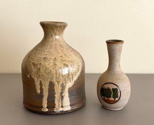 Grouping Of Stoneware Pottery