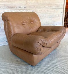 Leather Slipper Chair - Attr. Bruno Egger For Karl Wiitmann (A)