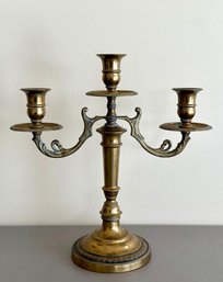 Vintage Brass Candelabra