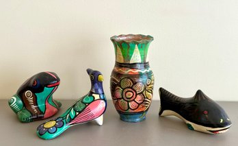 Grouping Of Talavera Pottery - Mexico