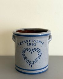 Pennsylvania Crock - Signed Keaton 1992