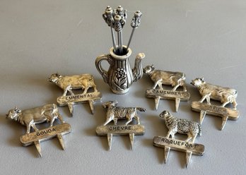Grouping Of Cheese Markers & Hors D'oeuvre Picks