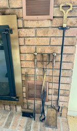 Brass Fireplace Tools