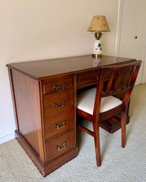 Antique Mahogany Desk & Chair