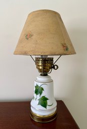 Vintage Electric Hurricane Table Lamp