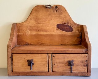Rustic Hanging Or Table-Top Shelf
