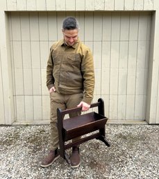 Antique Wooden Carrier