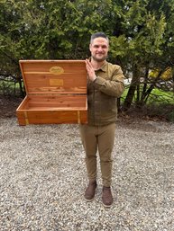 Vintage Cedar Box