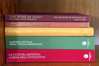 Grouping Of Hardcover Art Books