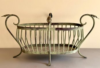 Wrought Iron Planter