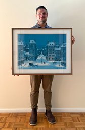 Michel Delacroix 'Nuit De Decembre' Lithograph