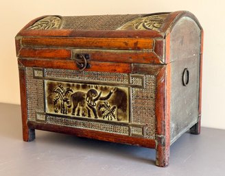 Small Rattan Trunk/Box