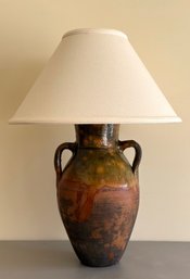 Terracotta Table Lamp