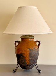 Terracotta Table Lamp