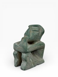 Unsigned Carved Stone Sculpture