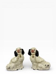 (2) 19th C. Staffordshire Figurines - England