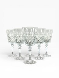 (6) Galway Crystal Stemmed Glasses
