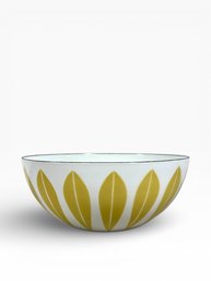 Large Cathrineholm Lotus Pattern Enamelware Bowl