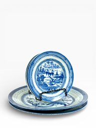 (6) 19th C. Chinese Canton Plates