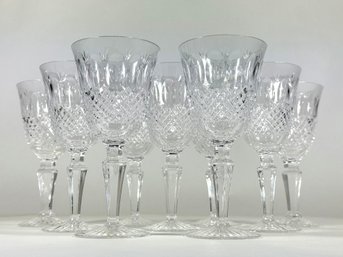 (9) Royal Doulton Crystal Stemware