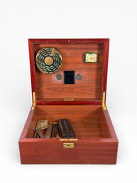 Nat Sherman Humidor Box & Cigar Accessories