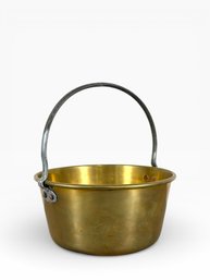 19th C. Brass Bucket