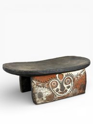 Hand Carved Tribal Head Rest - Indonesia/Papa New Guinea