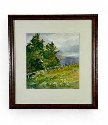 Original Framed Watercolor - Signed Anderson
