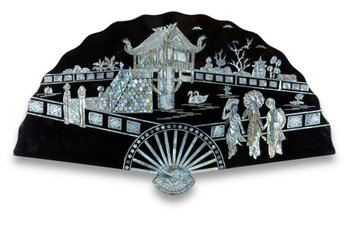 Japanese Mother Of Pearl Inlaid Lacquerware