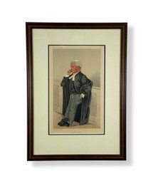 1891 Vanity Fair Lithograph 'Director's Liability'