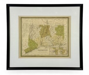 1846 Connecticut Map - S. Augustus Mitchell