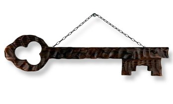 Wooden Key Carved Key Holder/Display