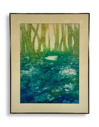 Ruth Rodman 'Evening Memory' Mixed Media