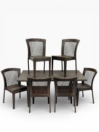 All Weather Patio Table & 6 Chairs