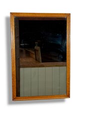 19th C. Birdseye Maple Wall Mirror