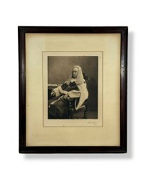 Rare 1903 Photograph - Richard Everard Webster - Signed 1st Viscount Alverstone