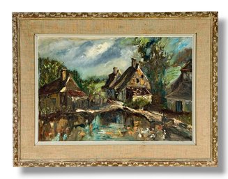 A. Molakidis - 1966 French Impressionist Painting