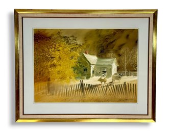 Jason Williamson (1926-2011) Original Watercolor (A)