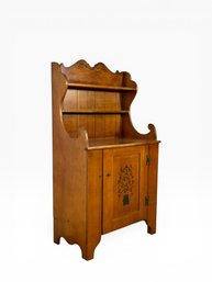 Hitchcock Solid Maple Cabinet