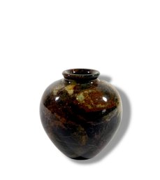 1970s Solid Marble Bud Vase