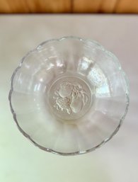 Val St. Lambert Scalloped Bowl