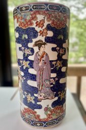 Vintage Chinese Porcelain Umbrella Stand
