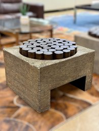 Debbie Palao Bamboo Acupressure Stool (A)