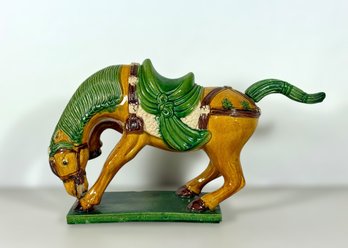 Ceramic Tang Style Horse Sculpture