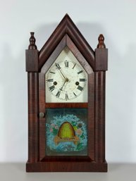 19th C. Waterbury Clock Co. Steeple Clock