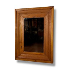Antique American Pine Wall Mirror